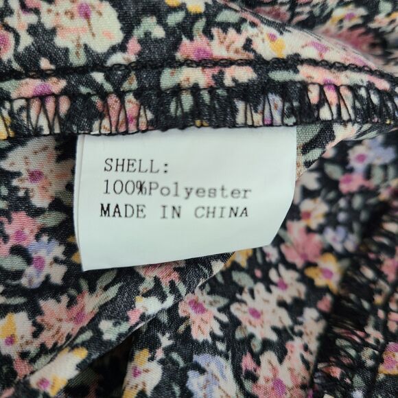 Pretty Garden Women's Floral Ruffle Sleeve Midi Dress Size Medium - Picture 6 of 9